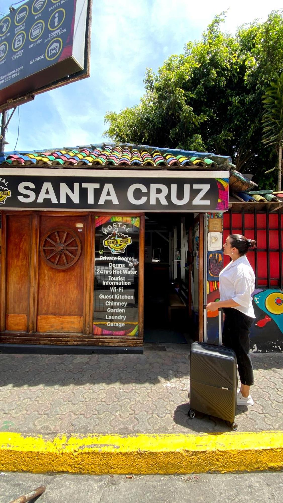Santa Cruz Backpackers Hostal Baños Eksteriør billede